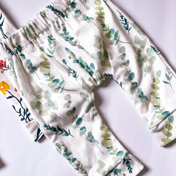 Brand New Organic Cotton Harem Baby Pants 3-6 Months - Picture 3 of 3